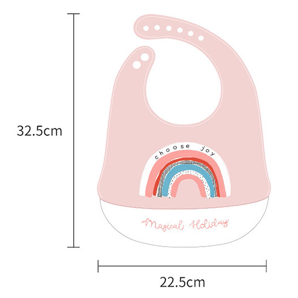 Yếm máng silicone Baby Bibs