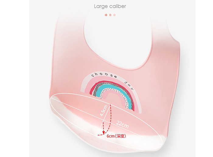 Yếm máng silicone Baby Bibs